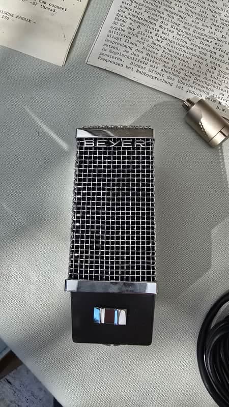 Beyerdynamic M360 1960 Vintage Ribbon Microphone - Super Rare !!!
