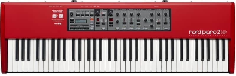 Nord Piano 2 HP73 Hammer Action Portable 73-Key Digital Piano 2012 - 2016 - Red