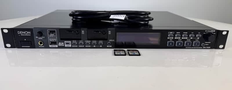 Denon DN-700R network SD/USB Digital Audio Recorder with 2 32GB Cards