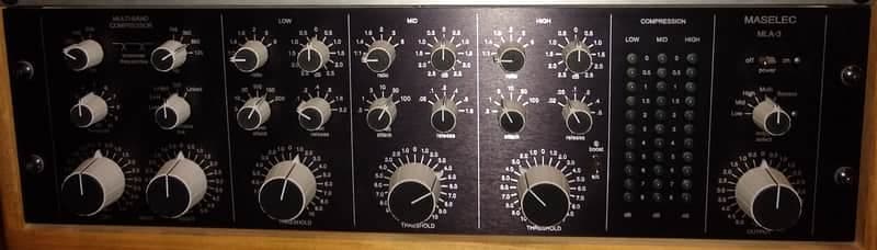 Maselec MLA-3 Stereo Triband Compressor