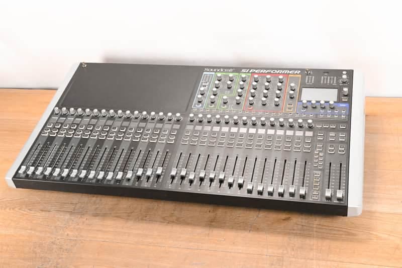 Soundcraft Si Performer 3 Digital Audio Mixer with DMX Control CG01W2A