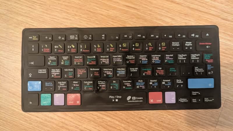 KB Covers Logic Pro X Keyboard Cover - Apple