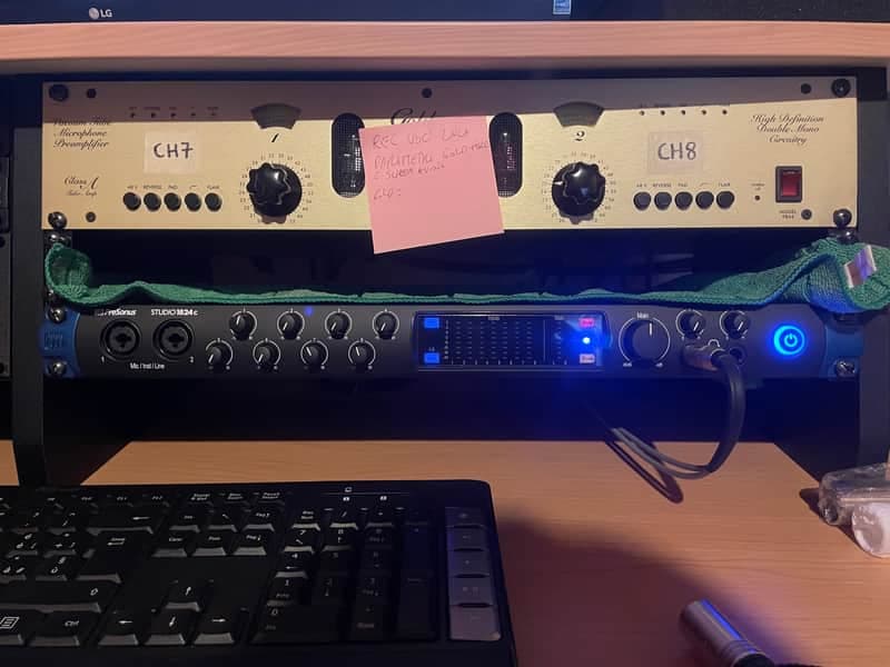PreSonus Studio 1824C 18x18 USB-C Audio / MIDI Interface 2019 - Present - Black