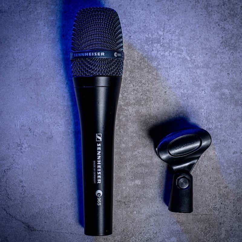 Sennheiser e965 Handheld Cardioid Dynamic Vocal Microphone 2003 - Present - Black