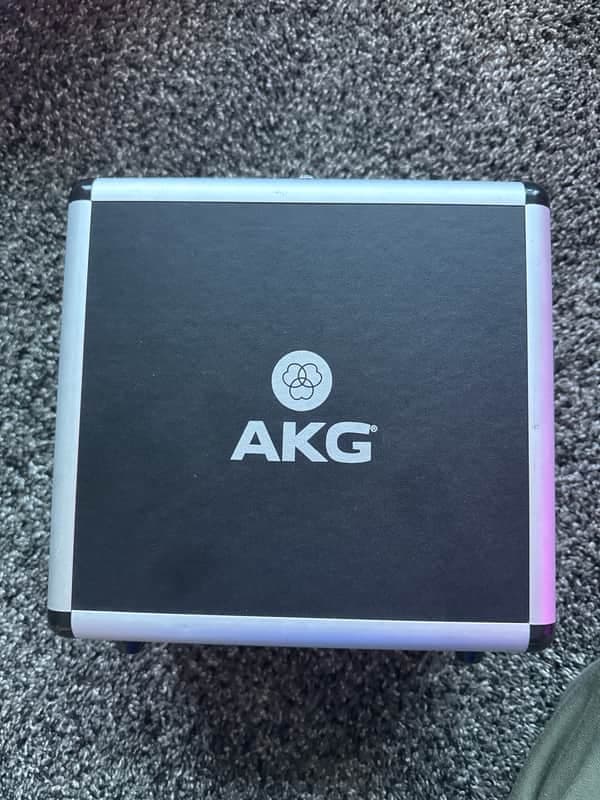 AKG P220 Large Diaphragm Cardioid Condenser Microphone 2010s - Black