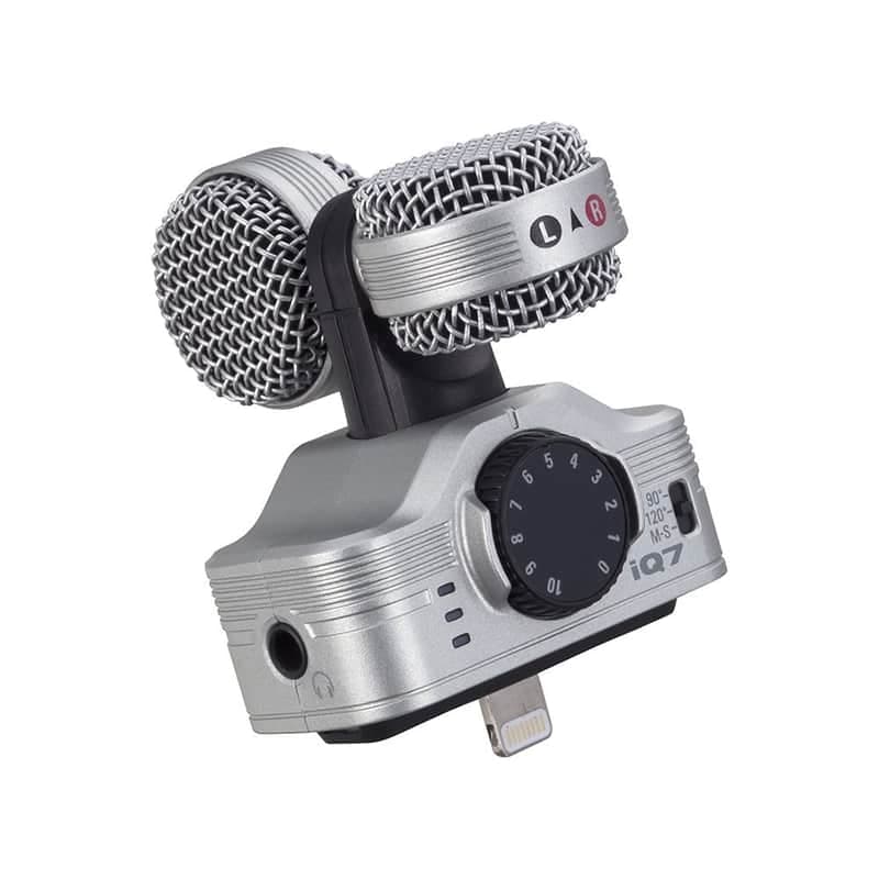 ZOOM iQ7 MS Stereo Microphone for iPhone/iPad/iPod touch