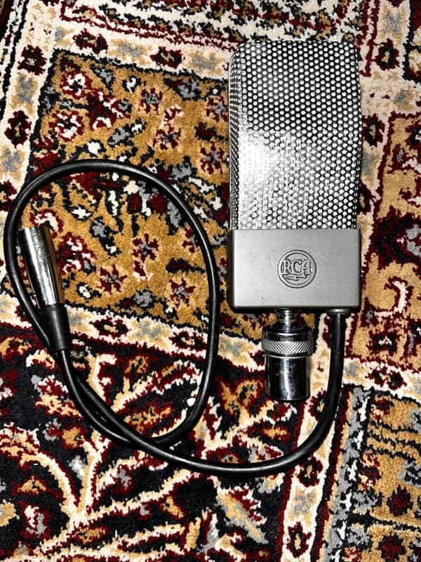 1950's RCA 74-B Bidirectional Ribbon Microphone