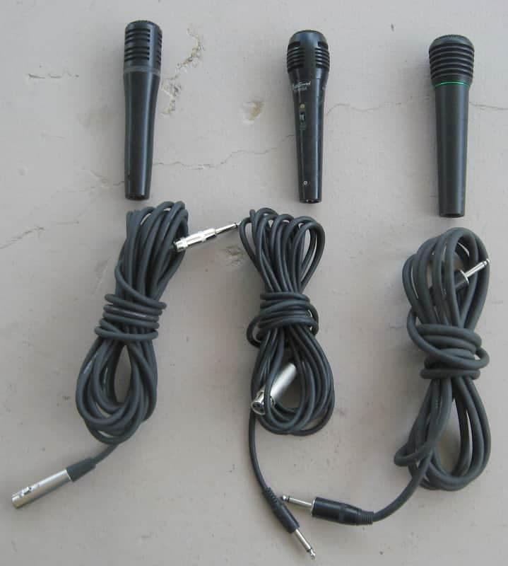 Unbranded (3) Hi-Z Microphones 2010s - Black