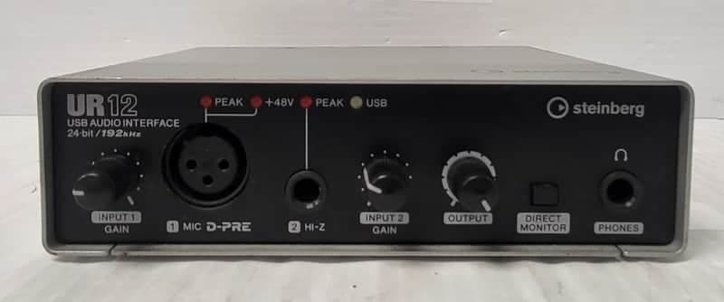 Steinberg UR12 USB 2.0 Audio Interface 2010s - Silver/Black