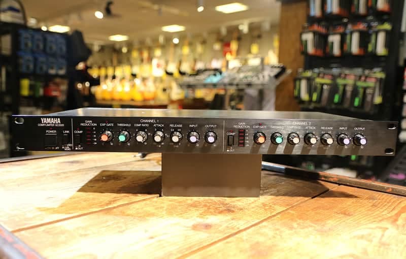 Yamaha GC2020 Compressor/ Limiter 2 channels 80´s - Black
