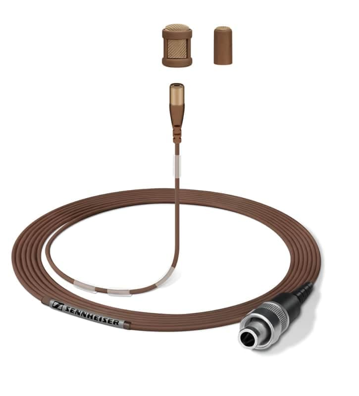 Sennheiser MKE 1-4-3 Omnidirectional Lavalier Microphone 2009 - Present - Tan