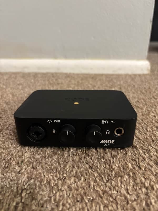 RODE AI-1 USB Audio Interface 2017 - Present - Black