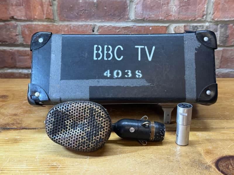 Early STC (Coles) 4038 Ribbon microphone 1960’s - BBC, just been serviced