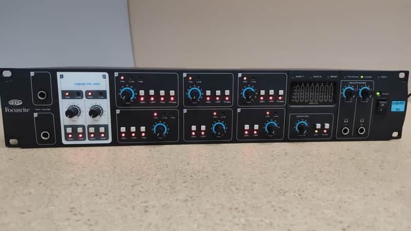 Focusrite Liquid Saffire 56 – FireWire Audio Interface with Liquid Preamps