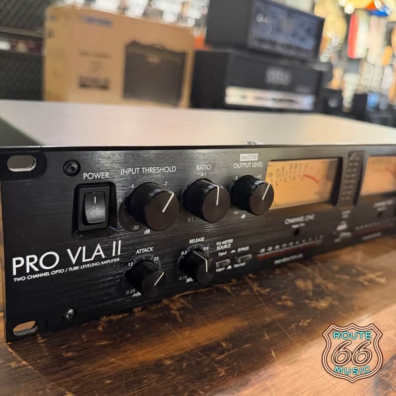 ART Pro VLA II Dual Opto Tube Leveling Amplifier Compressor