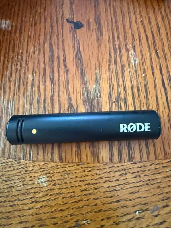 RODE M5 Small Diaphragm Cardioid Condenser Microphone Matched Stereo Pair 2015 - Present - Black