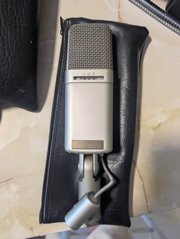 Sony C-48 Condenser Microphone 1990s - Silver