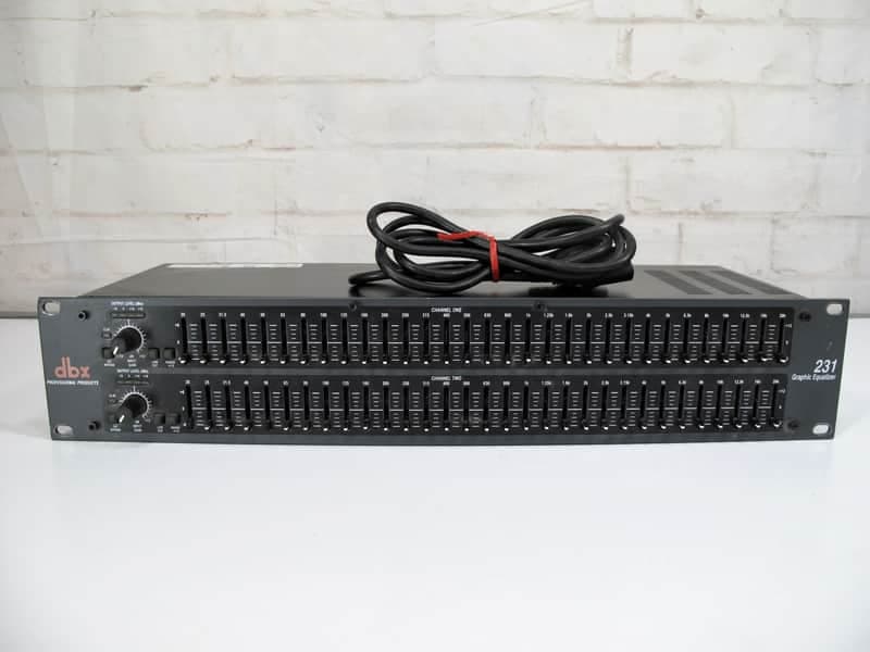 DBX 231V Dual Channel 31 Band Rack Mount Equalizer EQ