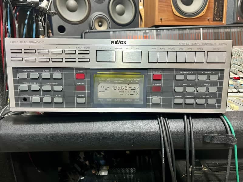 Revox Revox B286 Preamp, Tuner great condition