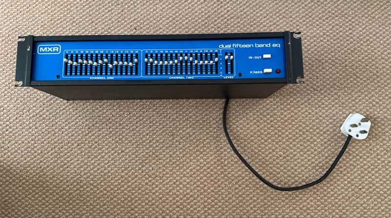 MXR Dual Fifteen Band EQ - Black Blue