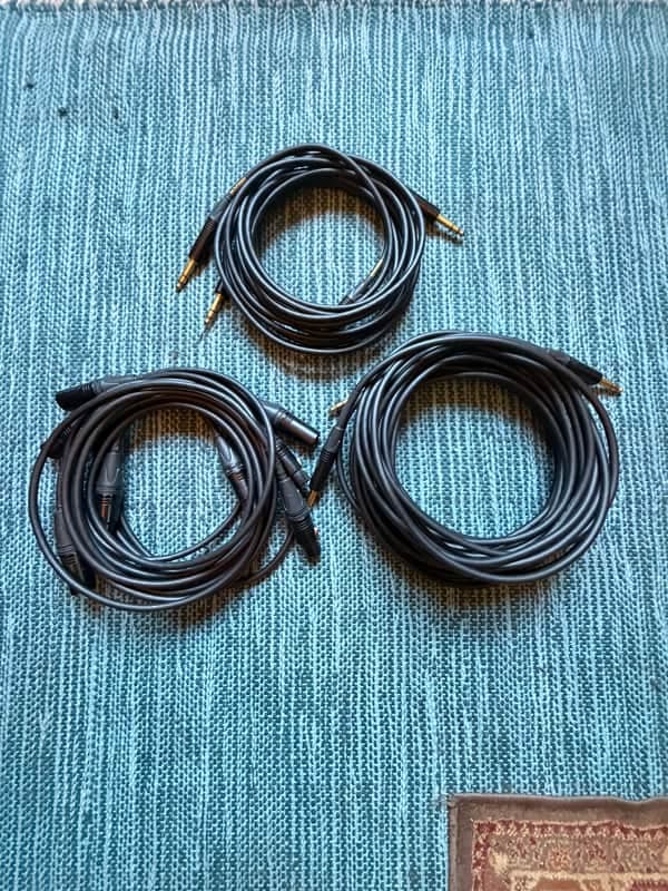 110FT of Premium Studio Cable Bundle - Mogami Gold & Oyaide (40% Off Retail!)