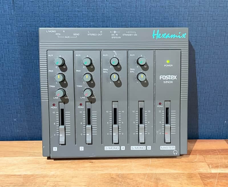 Fostex MN06 Hexamix 6 Channel Stereo Mixer