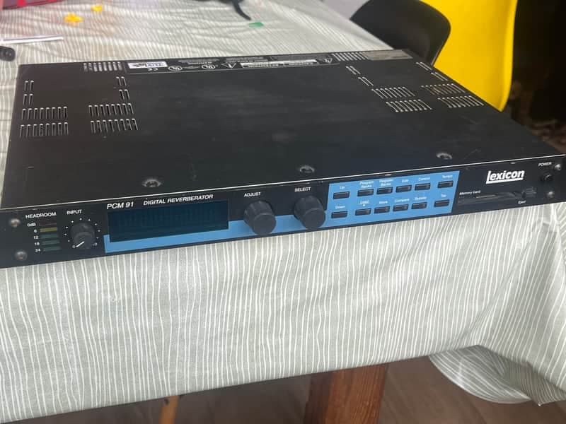 Lexicon PCM 91 Digital Reverberator 1990s - Black