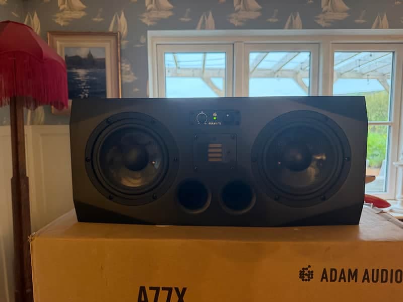 ADAM Audio A77X Active Nearfield / Midfield Monitors (Pair) 2010s - Black