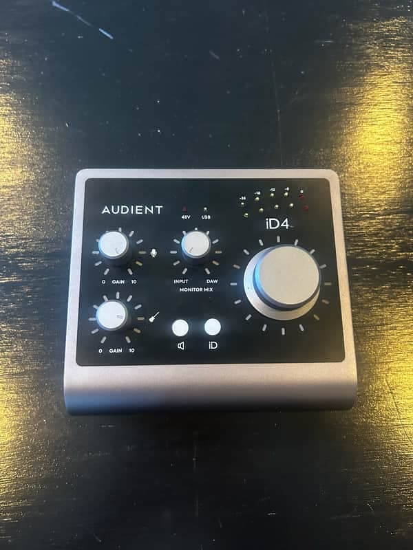 Audient iD4 MKII USB-C Audio Interface 2021 - Black