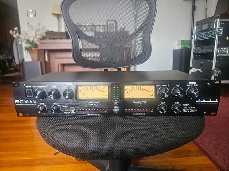 ART Pro VLA II 2-Channel Vactrol Compressor 2009 - Present - Black