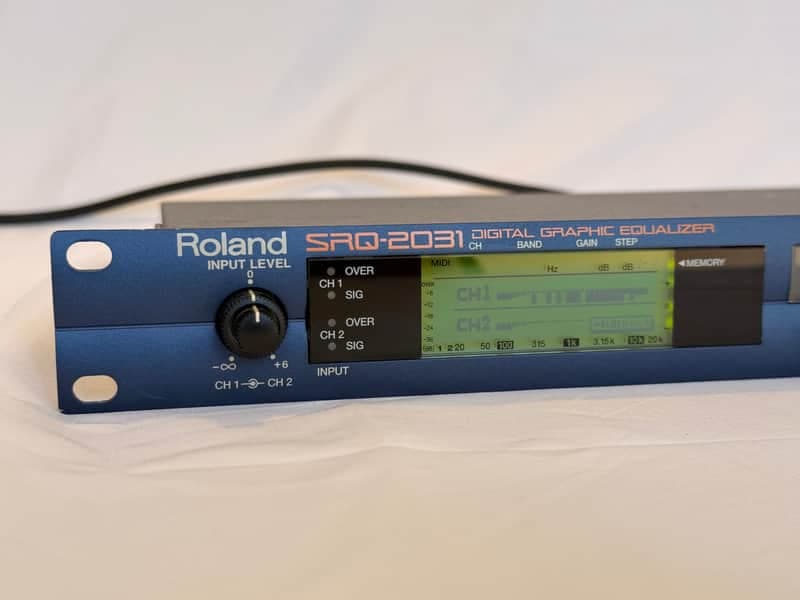 Roland SRQ-2031 Digital Stereo 24-bit Graphic EQ