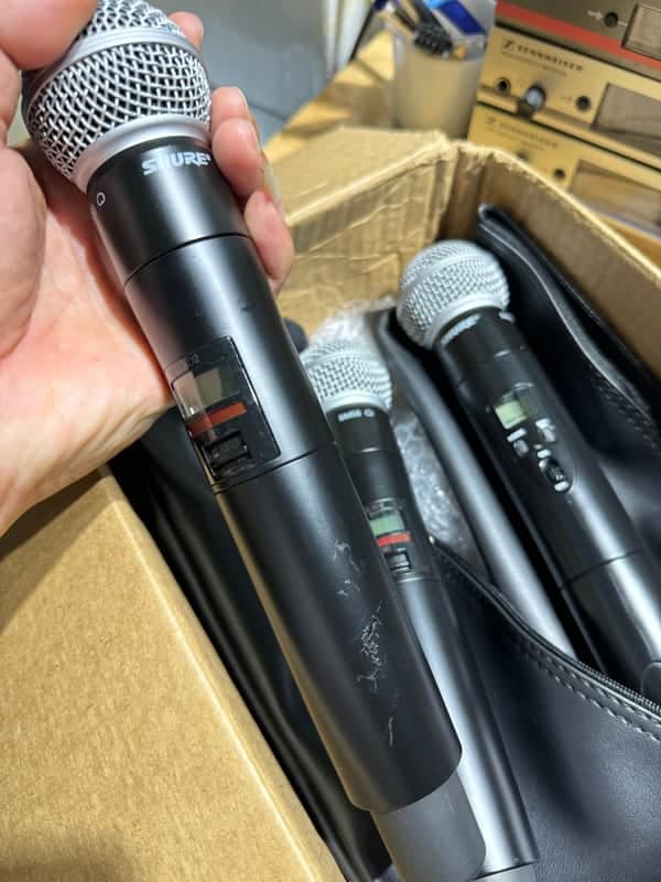 Shure QLXD2 / SM58=-G50 2010s - Black
