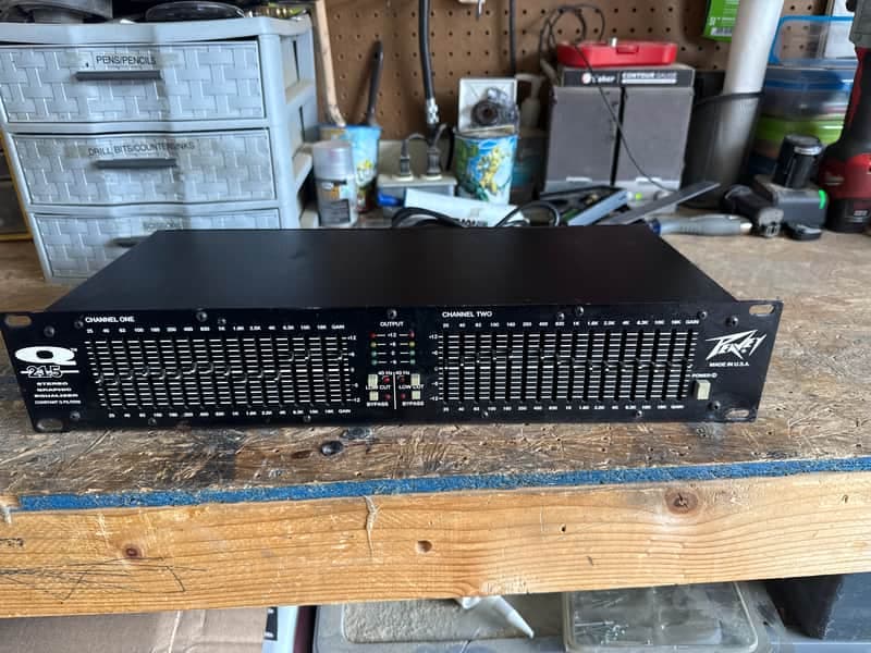 Peavey Q215 Stereo Graphic Equalizer 1997 - Black