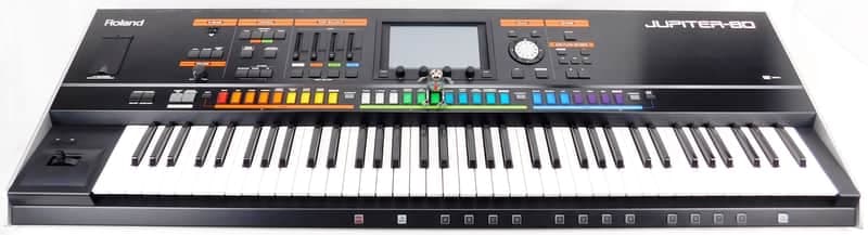 Roland Jupiter-80 V2 Synthesizer Keyboard + Near Mint / Fast Neuwertig + 1,5 Jahre Garantie