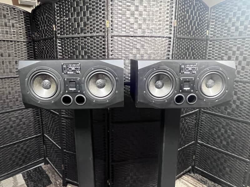 ADAM Audio S3-A Active Nearfield / Midfield Monitors (Pair) 2000s - Black