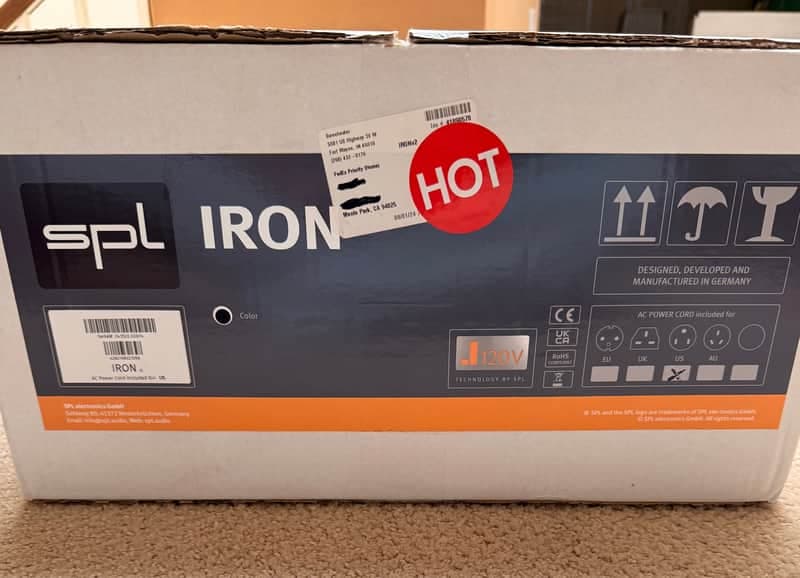 SPL Iron 120 V Mastering Compressor