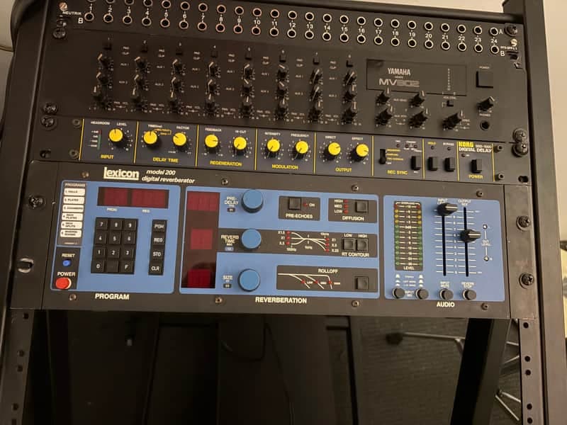Lexicon Model 200 Digital Reverberator 1980s - Black
