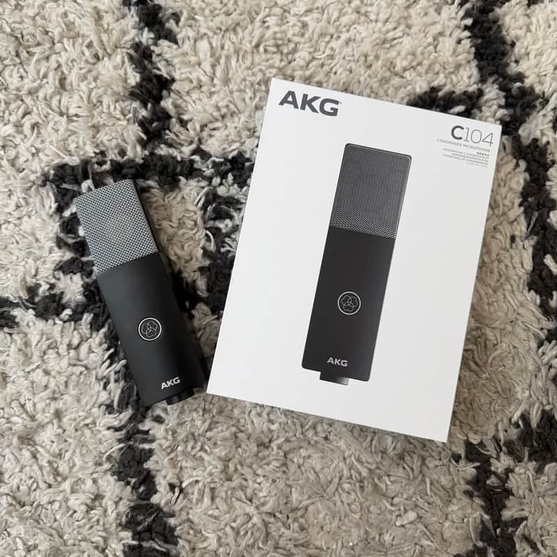 AKG C104 Large-Diaphragm Cardioid Condenser Microphone — Like New