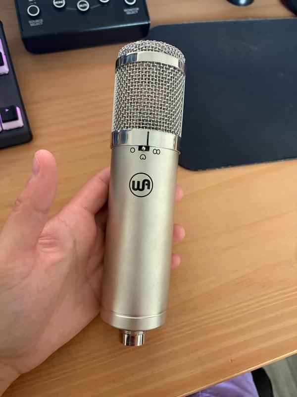 Warm Audio WA-47jr Large Diaphragm Multipattern FET Condenser Microphone 2018 - Present - Nickel