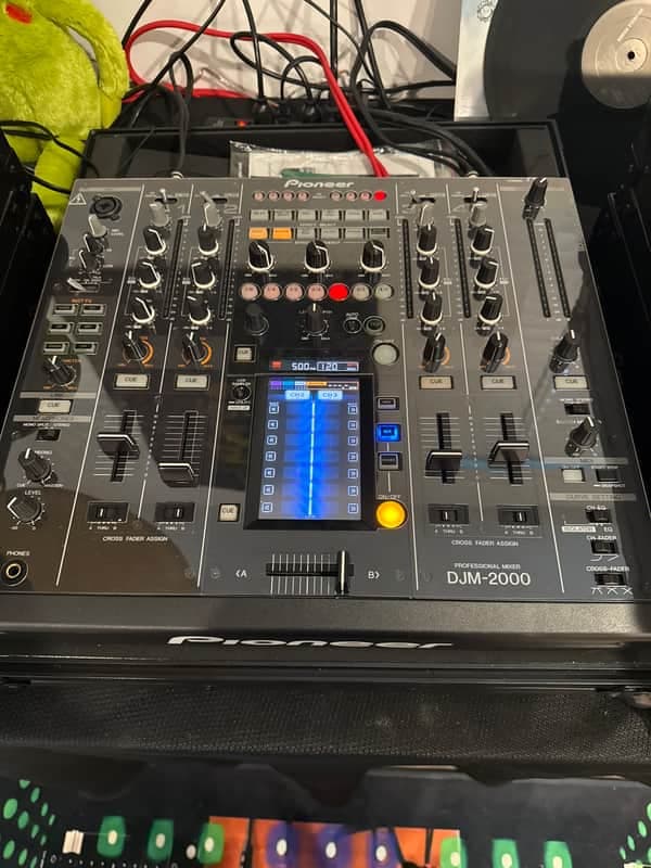 Pioneer DJM-2000 4-Channel DJ Mixer and Effects Controller Early 2010s - Black