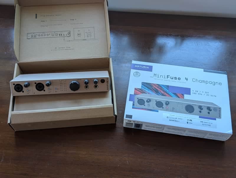Arturia MiniFuse 4 USB-C Audio Interface 2025 - Present - Champagne