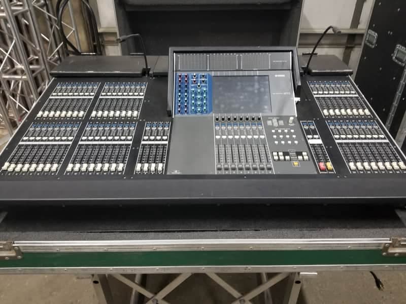 Two Yamaha M7CL 48 Channel Console Package FOH/MON w/external clocks, extra P/S, Cases