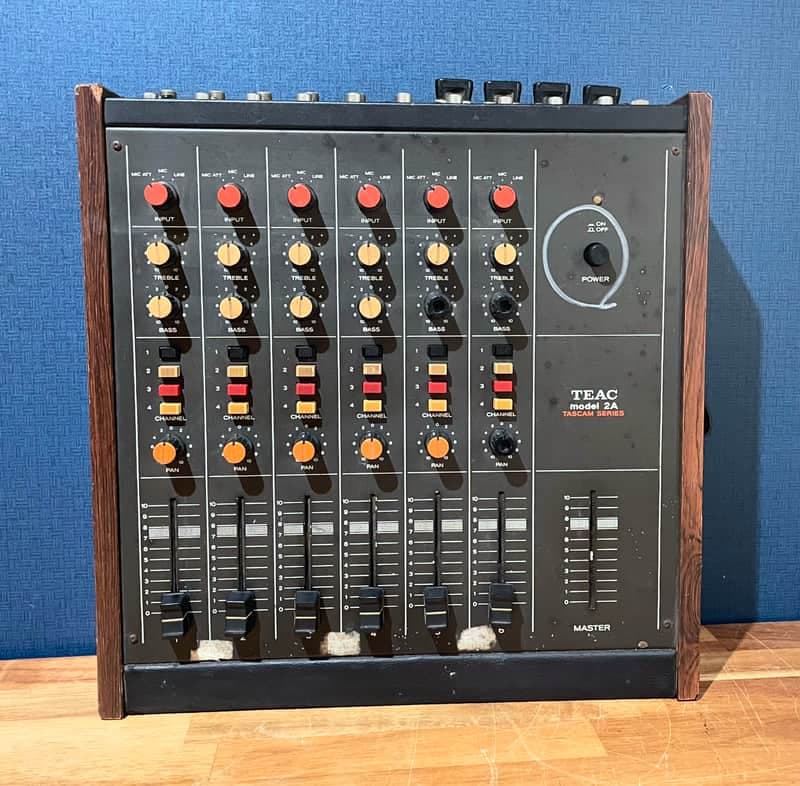 Teac Model 2A Vintage Analog Mixer 6 inputs / Great EQs and Saturation Sound