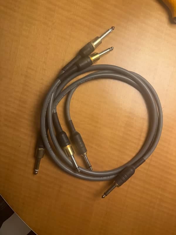 Cardas 300B 1/4” patch cords (3 different short lengths)
