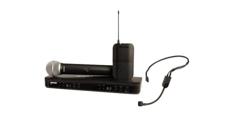 Shure BLX1288/PGA31 Wireless Combo System w/ PG58 Handheld & PGA31 Headset