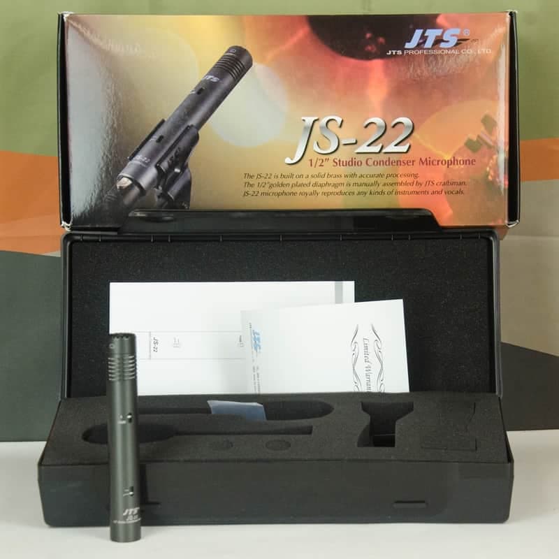Used JTS JS-22 Studio Condensor MIcrophones