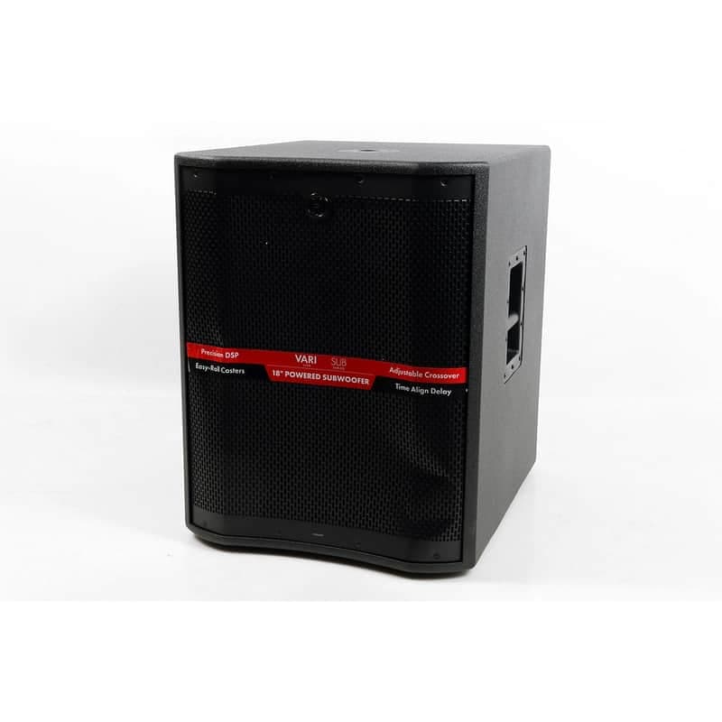 Harbinger VARI VS18 18" 2,400W Powered Subwoofer - Black Regular
