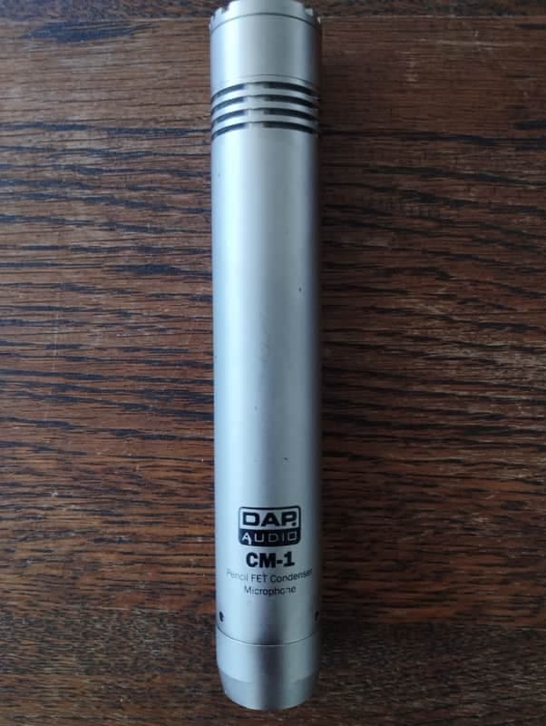 DAP AUDIO CM-1 Pencil FET Condenser Microphone - SILVER