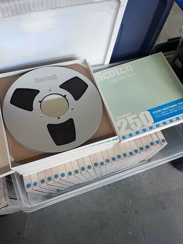 Scotch 250 1/4" on 10.5" Reel (27- )