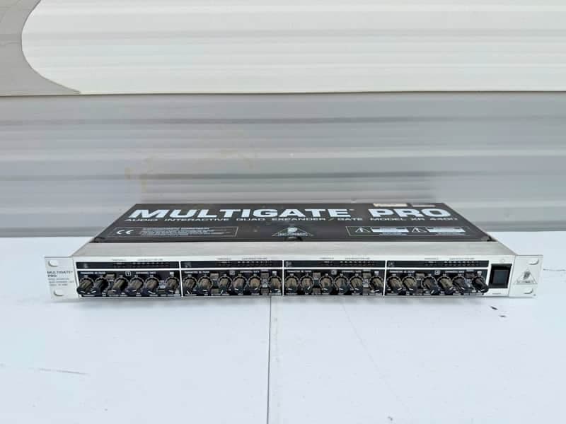 Behringer Multigate Pro XR4400 Audio Interactive Quad Expander / Gate TESTED B